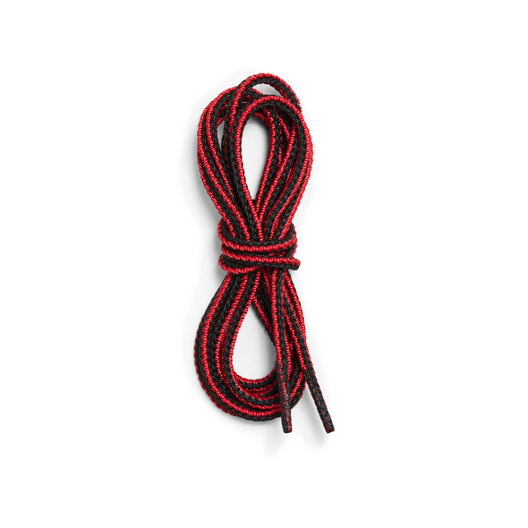 93019 Black/Red Taslan Laces 48 Inch-122cm