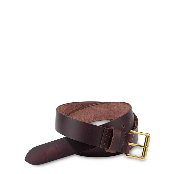 97695 Leather Belt Black Cherry Excalibur