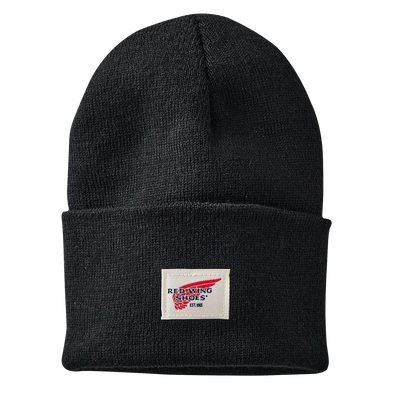 97456 Logo Knit Beanie Hat Black