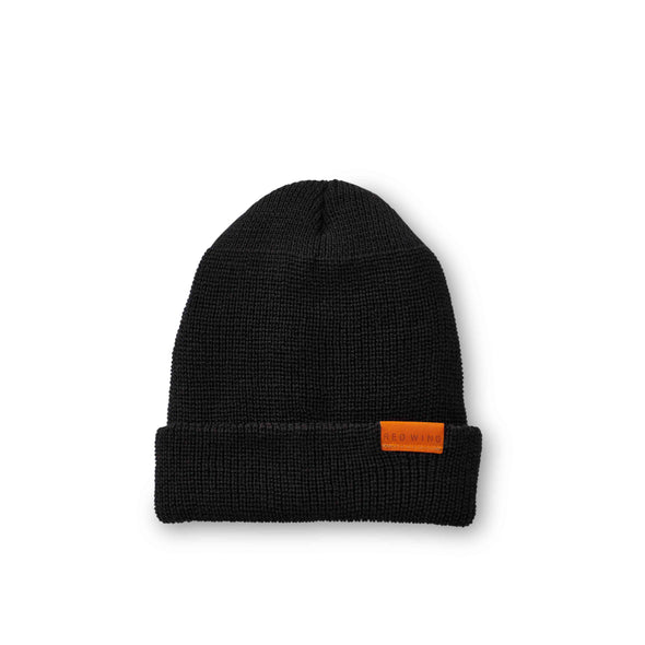 97492 Merino Wool Knit Hat Black