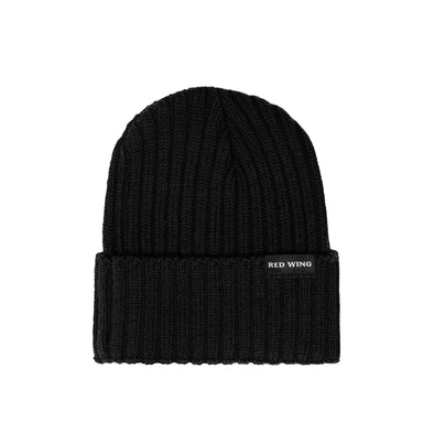 97483 Shaniko Wool Rib Knit Hat Black